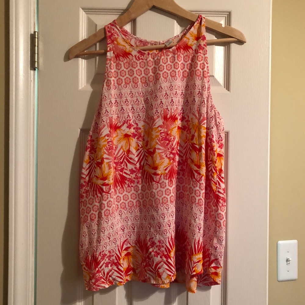 Floral pattern Old Navy Tank